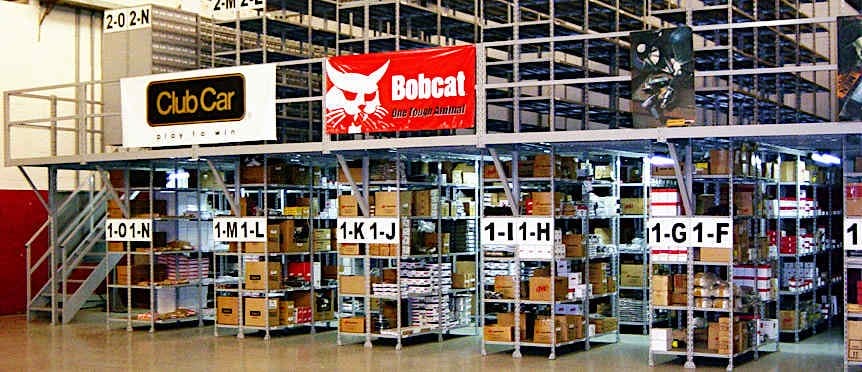 Estante de aço industrial e comercial com acessórios
