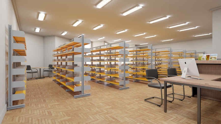 Estante de Biblioteca